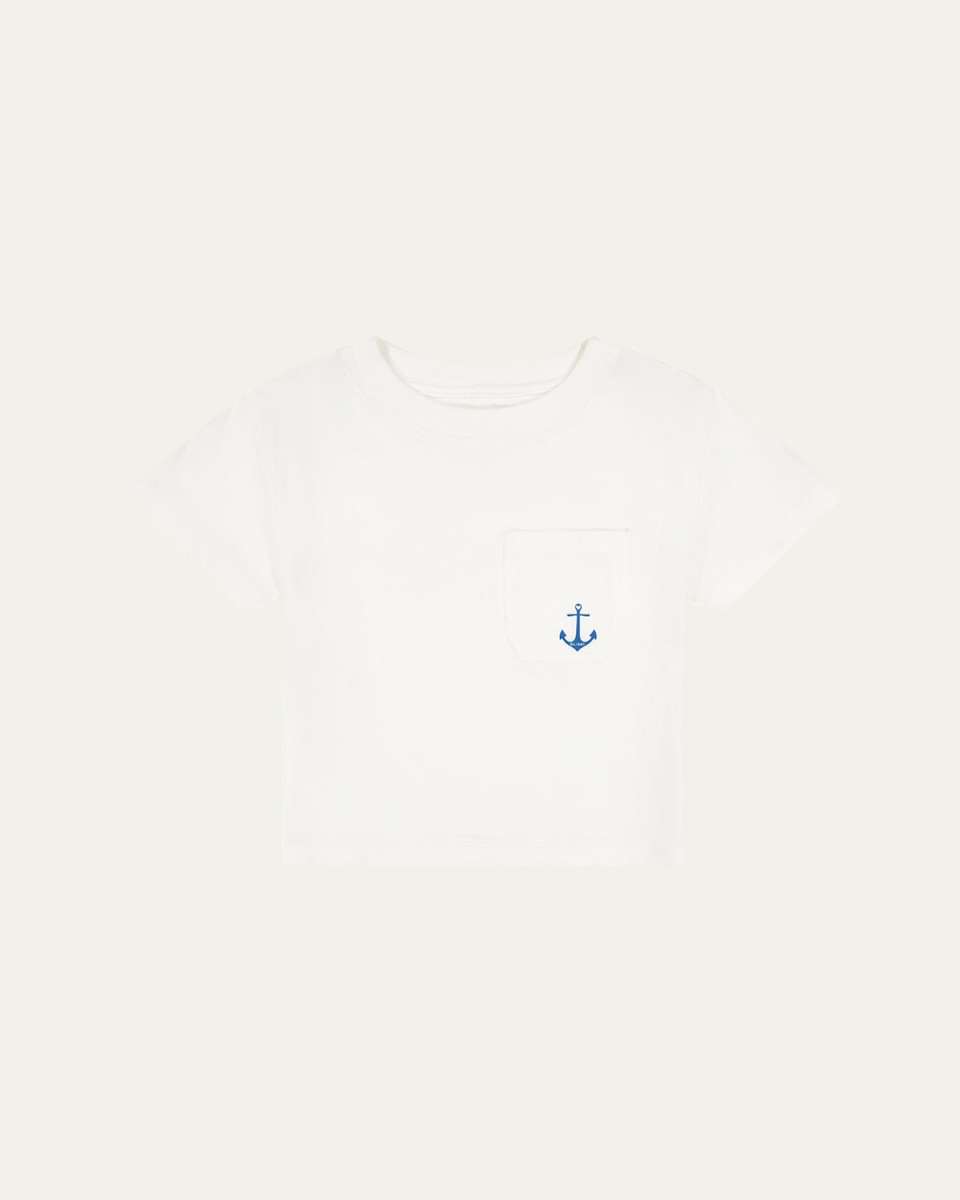 Girl's Anchor Graphic T-Shirt, Size S-